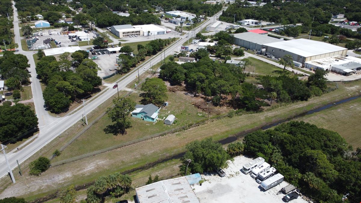 2.06 +/- Acre Industrial Land with Office