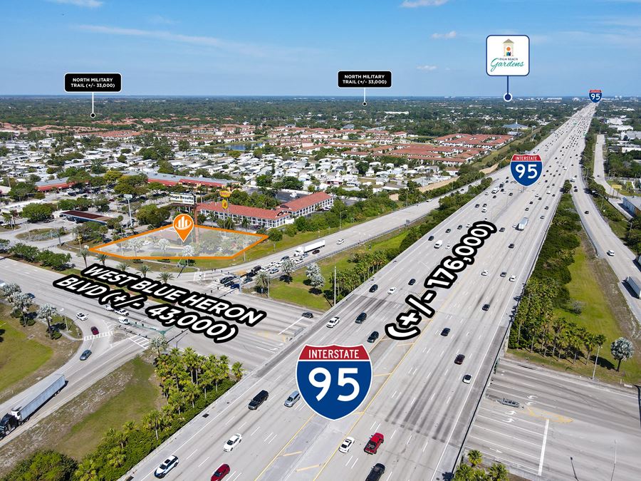 Blue Heron/I-95 2nd Generation Restaurant & Billboard