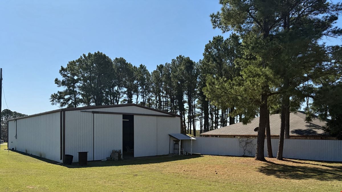4.33 AC For Sale with Home Office & Metal Bldg