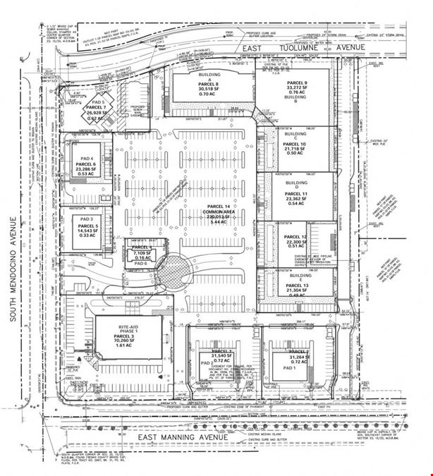 Shovel Ready Retail Land: All (11) Or Partial Pads w/ Utilities