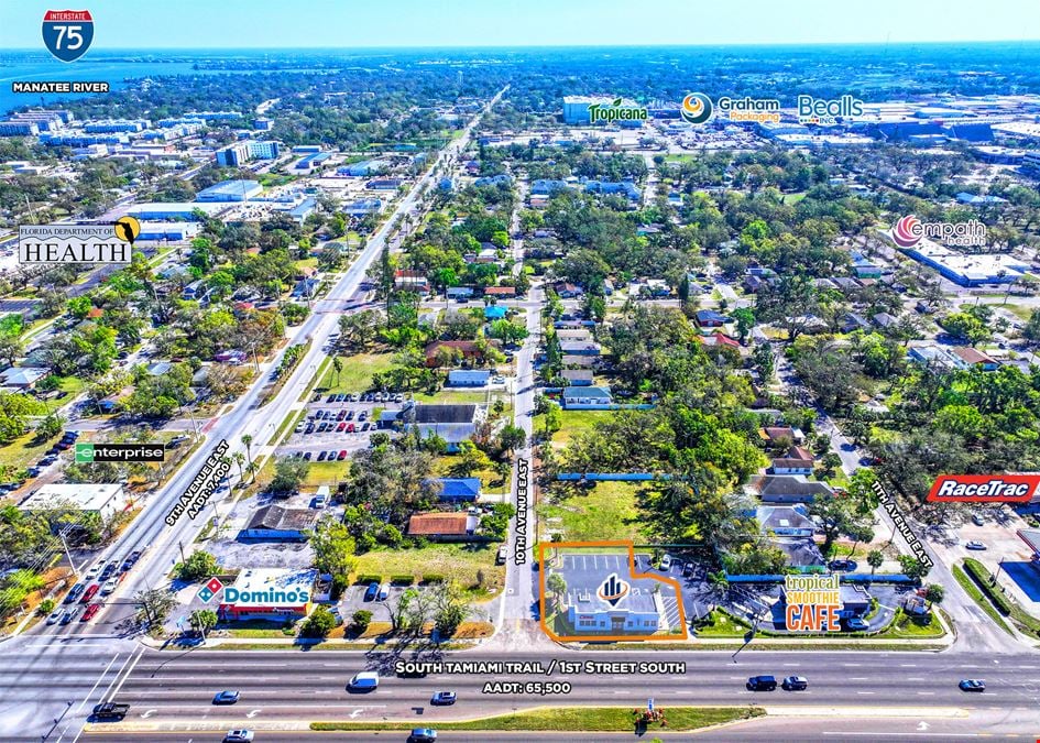 High Visibility Retail / Office Building on U.S. 41 / Tamiami Trail