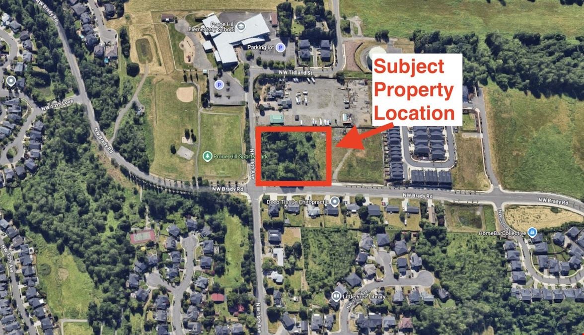 NW CORNER 164TH & NW BRADY, CAMAS, WA 98607