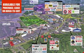 Build-to-Suit Drive-Thru or Retail Pad on East Market St