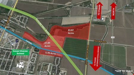 Preview of VacantLand space for Sale at 32.82 Acres at S. Veterans Road & Juan Balli Road