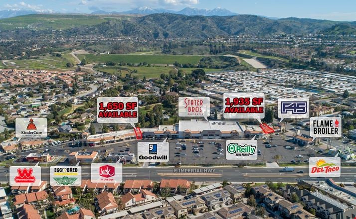Preview of Retail space for Rent at 1001-1171 East Imperial Highway
