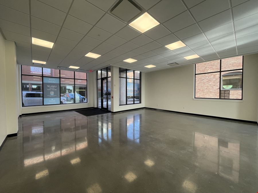 Downtown Retail Space for Sublease