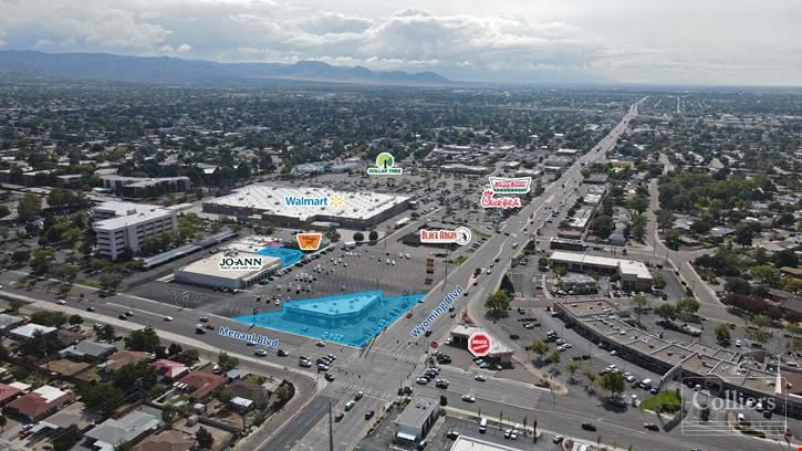 Strip Center with Great Visibility in Northeast Heights