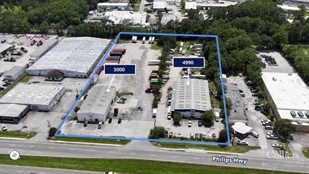 Preview of Industrial space for Rent at 4990-5000 Philips Hwy