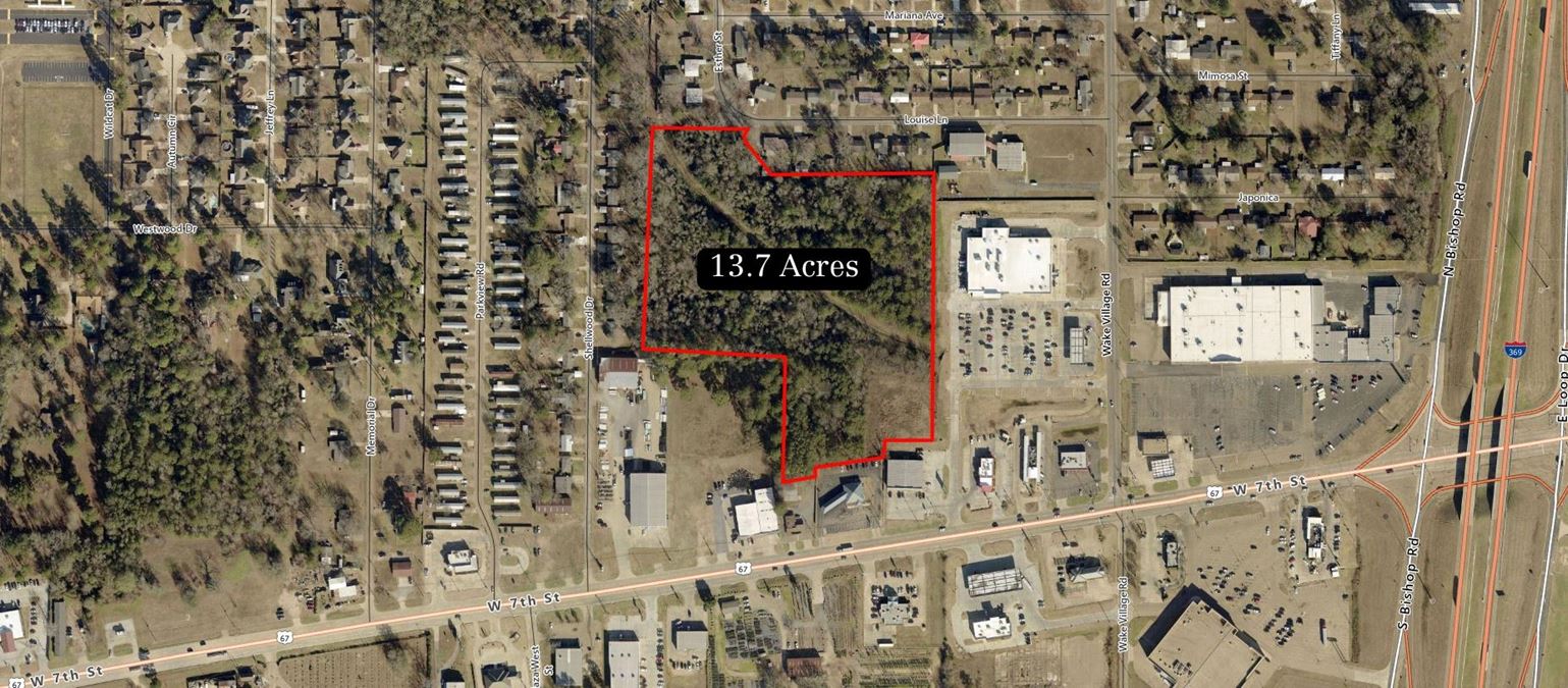 13.7 Acres For Retail Development