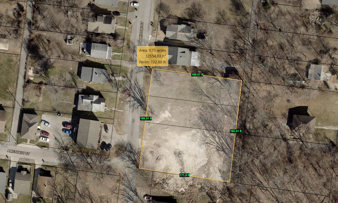 .75 Acres of Development Property