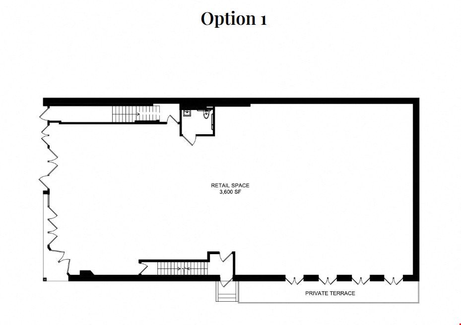 1,200 - 3,600 SF | 461 Myrtle Avenue | Newly Renovated Corner Retail for Lease