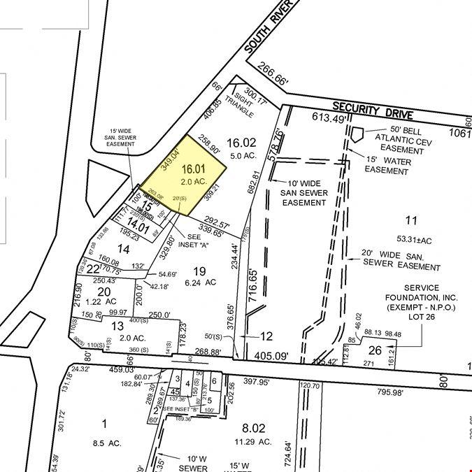 Proposed ±100,000 SF 3-story self-storage facility