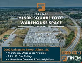 150K SF Aiken Warehouse For Lease