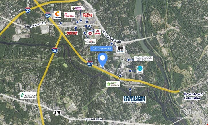 For Sale or Lease: Office Building with Convenient Access to I-26/I-20 | Columbia, SC