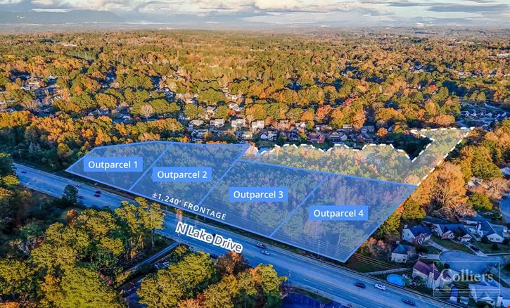 ±1.33 - 1.69-Acre Development Tracts with Excellent Visibility | Lexington, SC