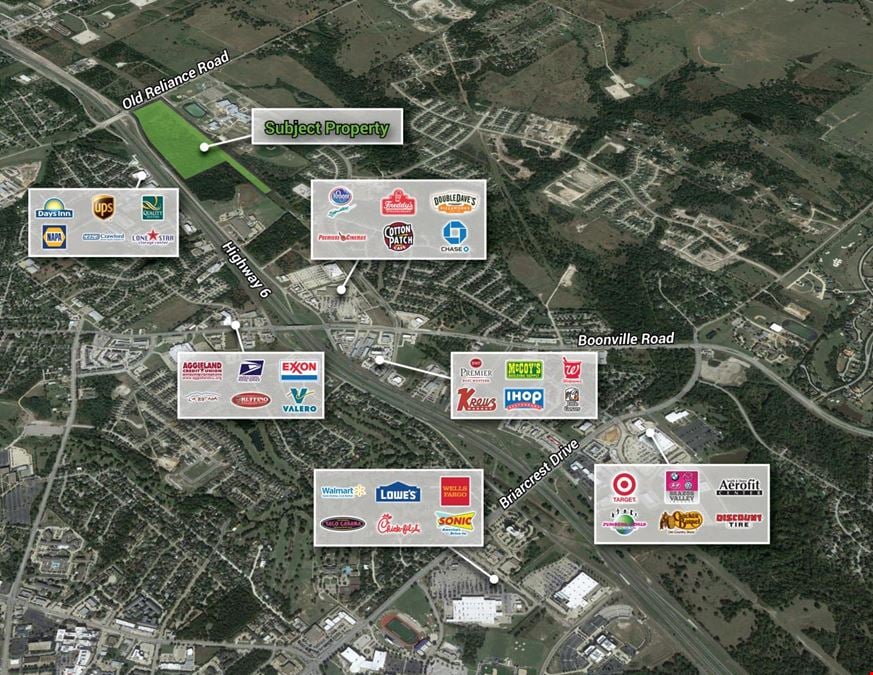 54.07 Acres at SEC of SH-6 and Old Reliance