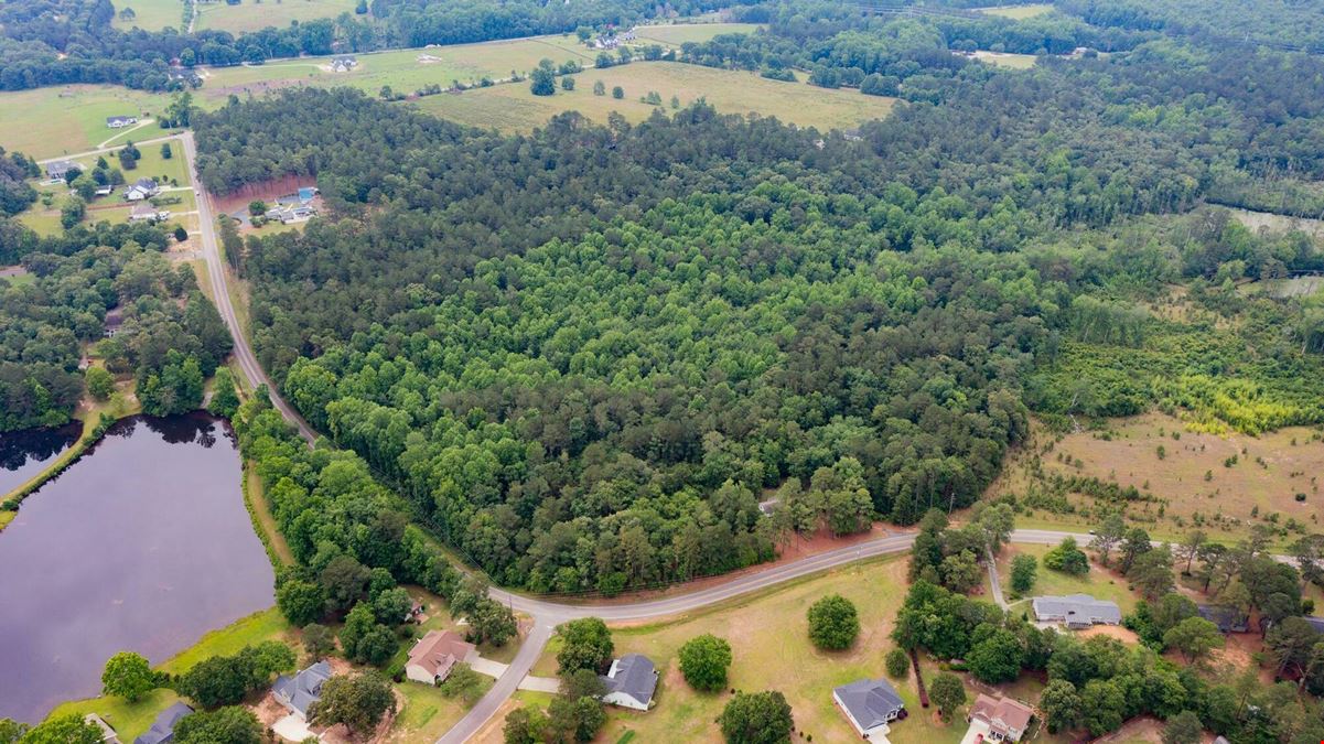 13.75 Acres Undeveloped Land with Timber: Mixed Hardwoods in North Aiken