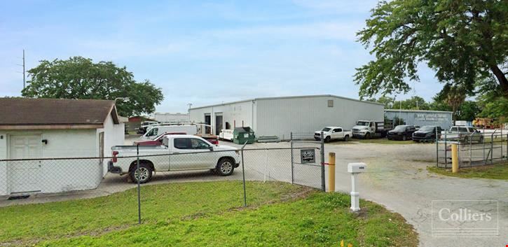 For Sale: 7,200± SF Warehouse + Office Building and Outside Storage on 0.94± Acres