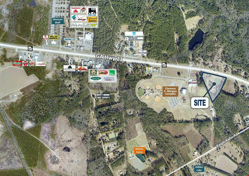±7.89 Acres Along GA Highway 21 | For Sale