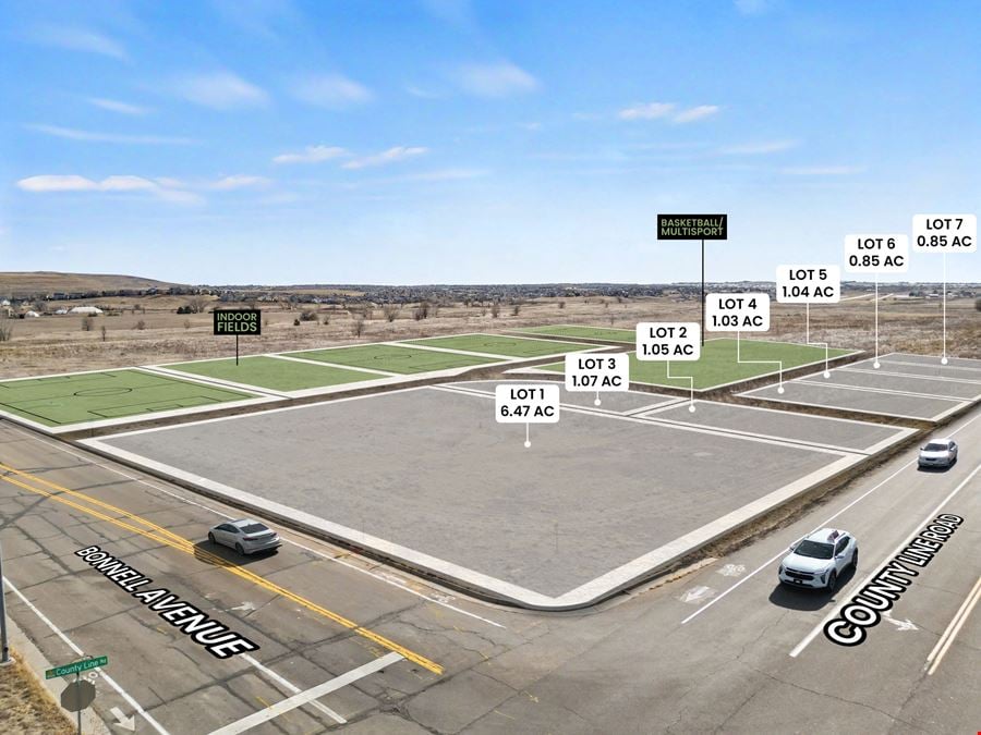 Erie Sports Complex Retail Pads