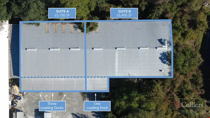 ±5,100 - ±10,500-SF Industrial Space Available
