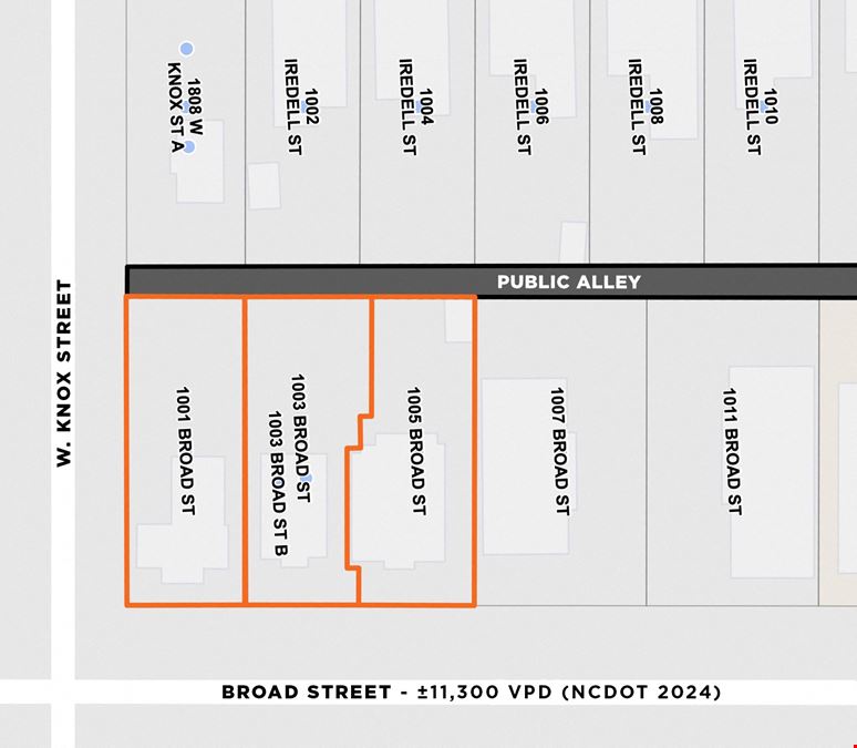 1001, 1003 & 1005 Broad Street