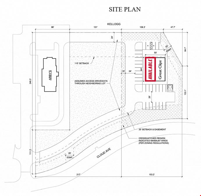 HIGH VISIBILITY END-CAP SPACE AVAILABLE IN ANDOVER