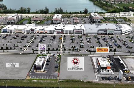 Preview of Retail space for Rent at NW 138th St & NW 97th Ave