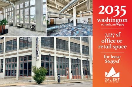 Preview of Office space for Rent at 2035 Washington Avenue