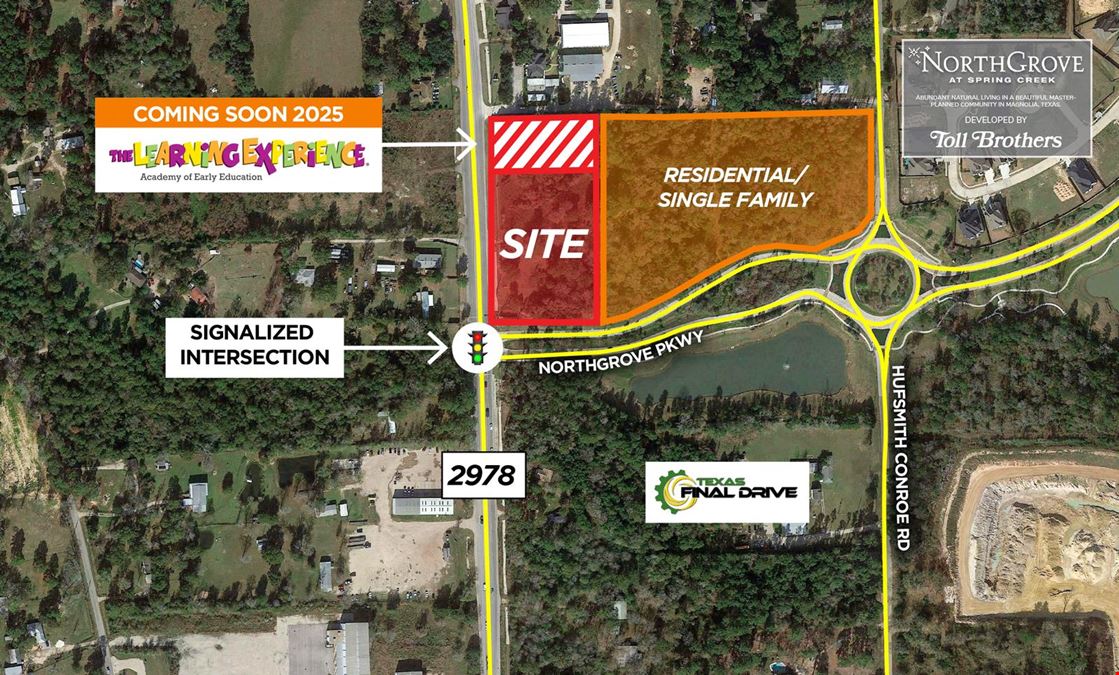 3.4 Acres Commercial Site - Northgrove FM 2978