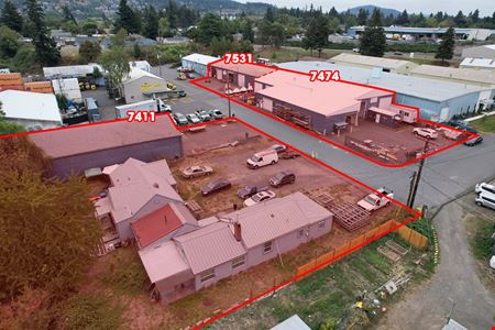 Preview of Industrial space for Sale at 7411, 7474 & 7531 Southeast Johnson Creek Boulevard