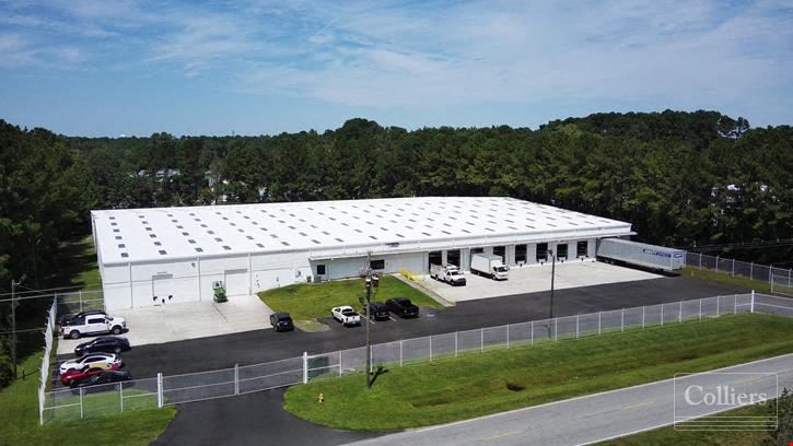 Warehouse with Outdoor Storage