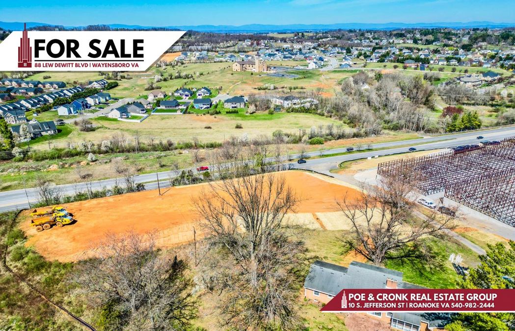 Pad Site | Lew Dewitt BLVD | 2.4 Acres