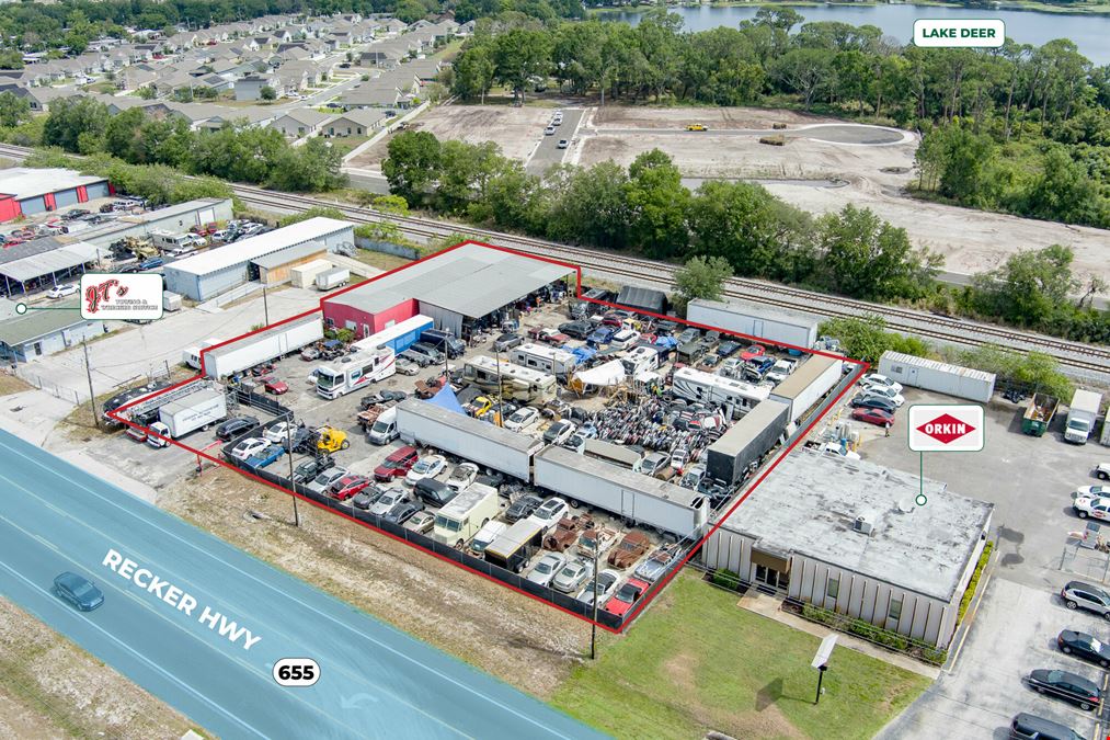 Former Auto Shop on Recker Hwy