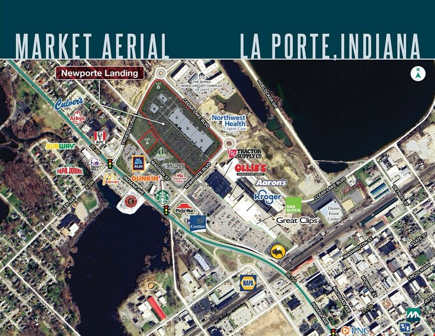 Newporte Landing Retail Development | La Porte, IN