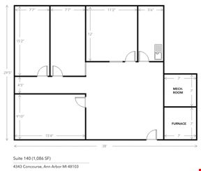 Concourse Office Center - Office Suites for Lease - Ann Arbor / Pittsfield Twp