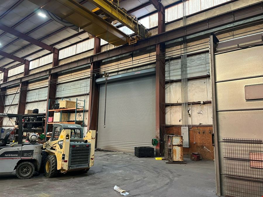 Freestanding Crane Served Warehouse