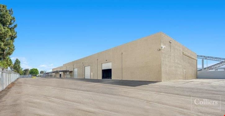 Miramar Warehouse w/ Yard + Oversized Grade Level Doors and Excess Yard