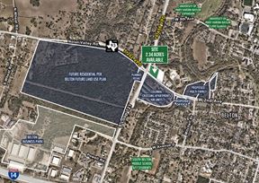 Belton – 2.34 Acre Hard Corner in an Opportunity Zone