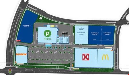 Preview of Retail space for Rent at 19th Ave NE & 30th St SE
