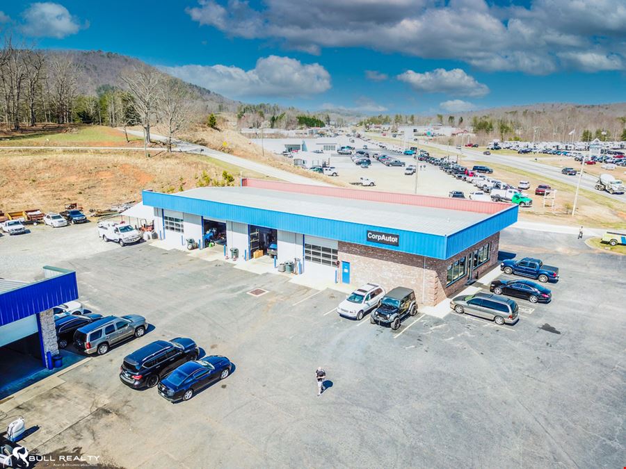 ±12,250 SF Automotive Building | Cleveland, GA