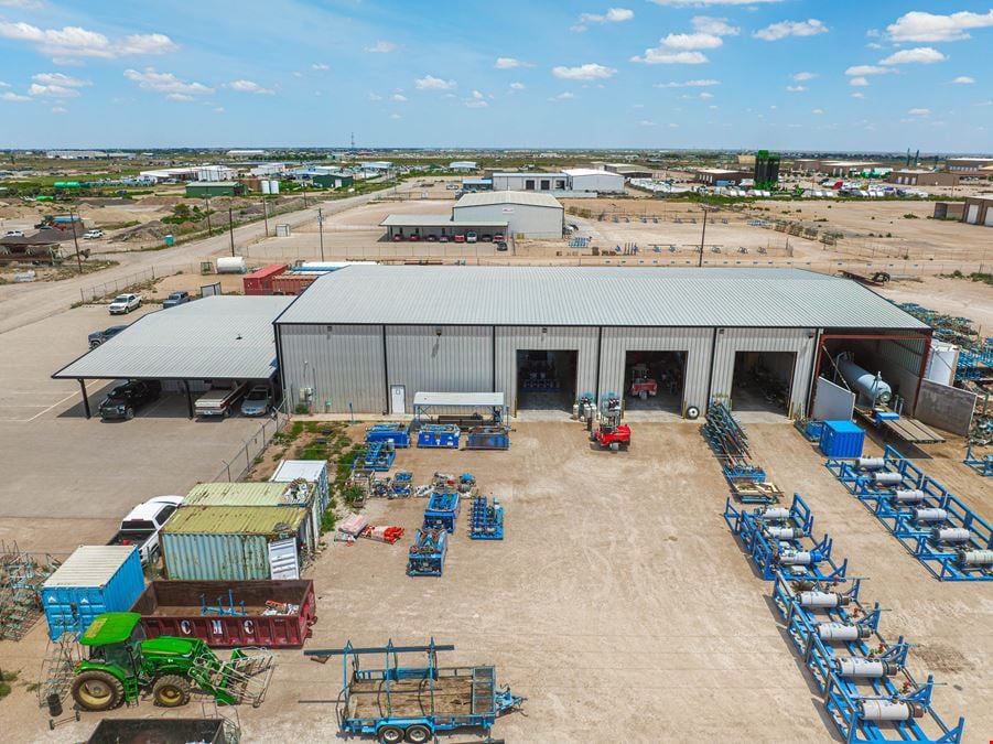 Crane Ready Shop with Wash-Bay