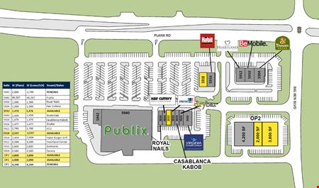 Preview of commercial space at 5980 Plank Rd