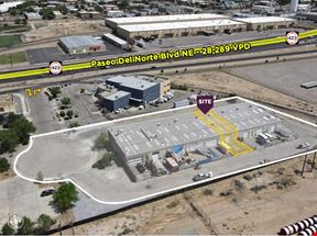 Paseo Area Office/Warehouse – Gated Yard + 3-Phase Power + Drive In Door
