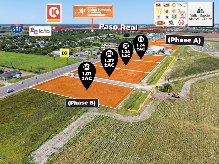 San Sebastian Commercial Pad Sites