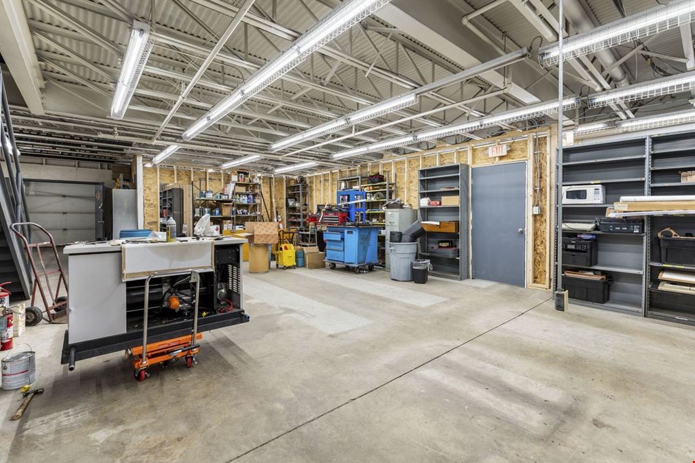 Suite H:  Versatile 4,000 SF Commercial Workspace with Dock, Power and Parking