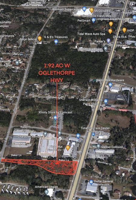 Preview of VacantLand space for Sale at 1 Oglethorpe Hwy
