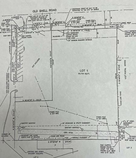 Preview of VacantLand space for Sale at 5559 Old Shell Rd