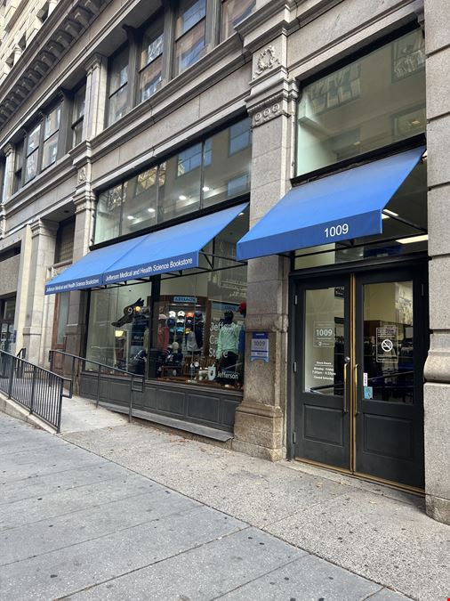 6,100 SF | 1009 Chestnut St | Retail Space for Lease