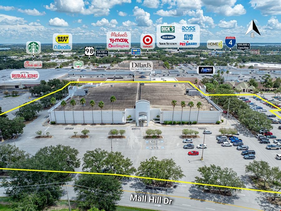 Big Box Retail Space at Lakeland Square Mall